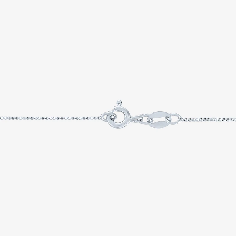 Womens Cultured Freshwater Pearl Sterling Silver Round 18 Inch Pendant Necklace
