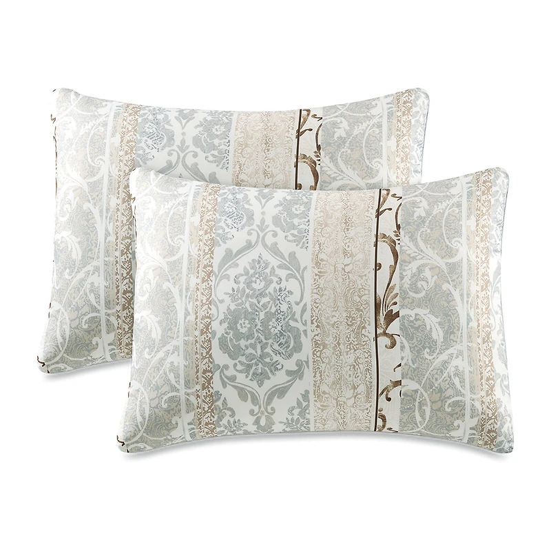 Broadhaven Arleigh 8-pc. Reversible Complete Bedding Set with Sheets