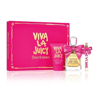 Juicy Couture Viva La Juicy Eau De Parfum 3-Pc Gift Set ($169 Value) Perfume Set
