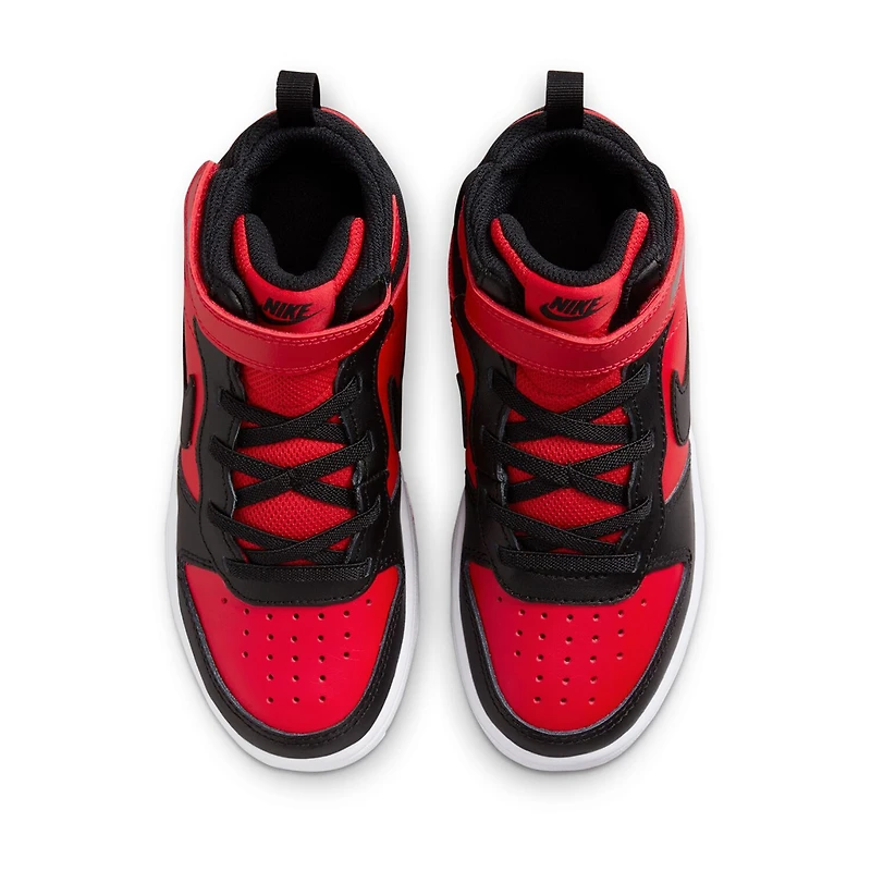 Nike Court Borough Mid 2 Little Kid Boys Sneakers
