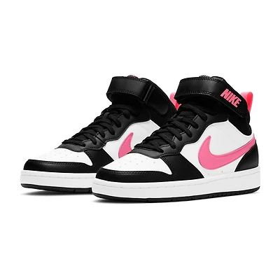 Nike Court Borough Mid 2 Big Kid Girls Sneakers