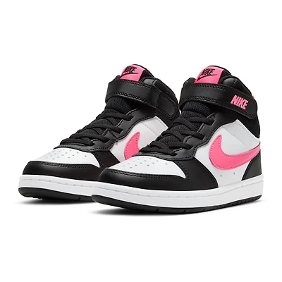 Nike Court Borough Mid 2 Little Kid Girls Sneakers