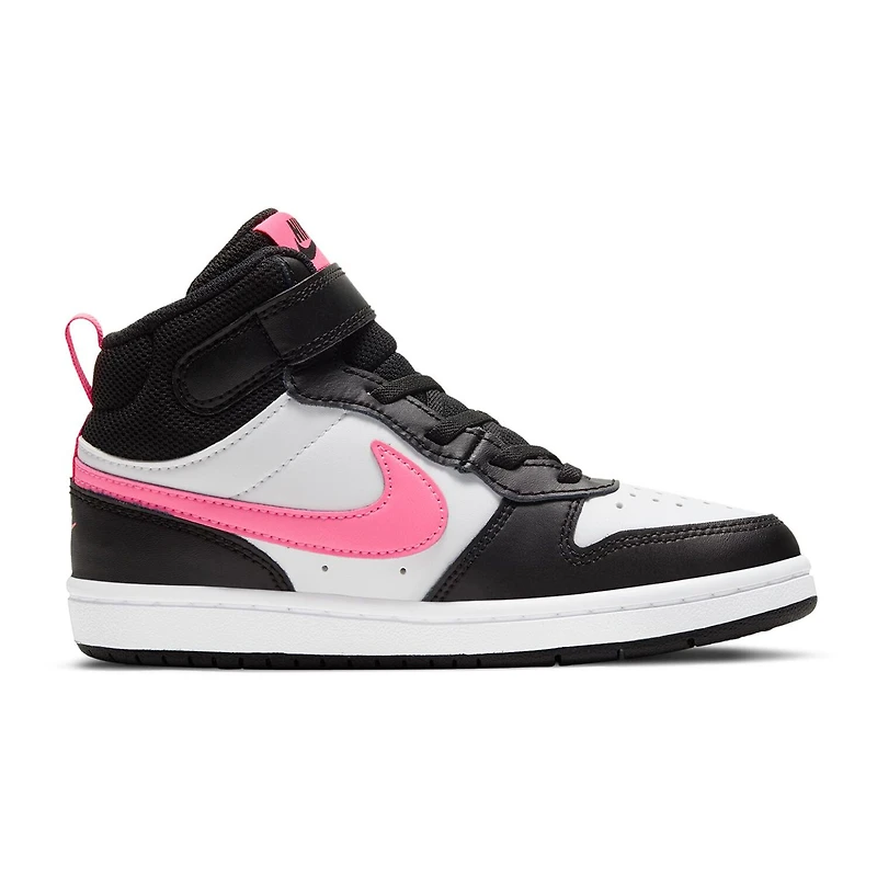 Nike Court Borough Mid 2 Little Kid Girls Sneakers