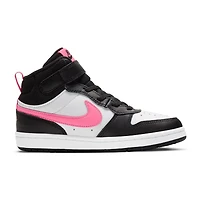 Nike Court Borough Mid 2 Little Kid Girls Sneakers