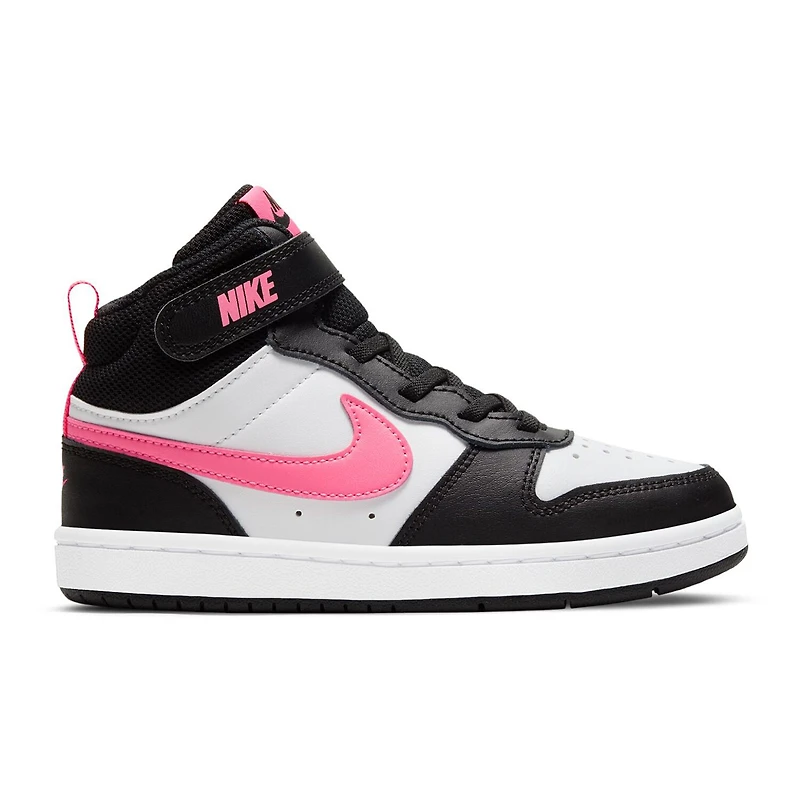 Nike Court Borough Mid 2 Little Kid Girls Sneakers