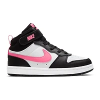 Nike Court Borough Mid 2 Little Kid Girls Sneakers