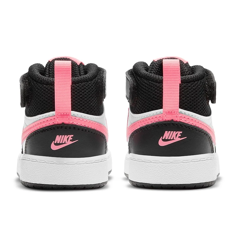 Nike Court Borough Mid 2 Toddler Girls Sneakers