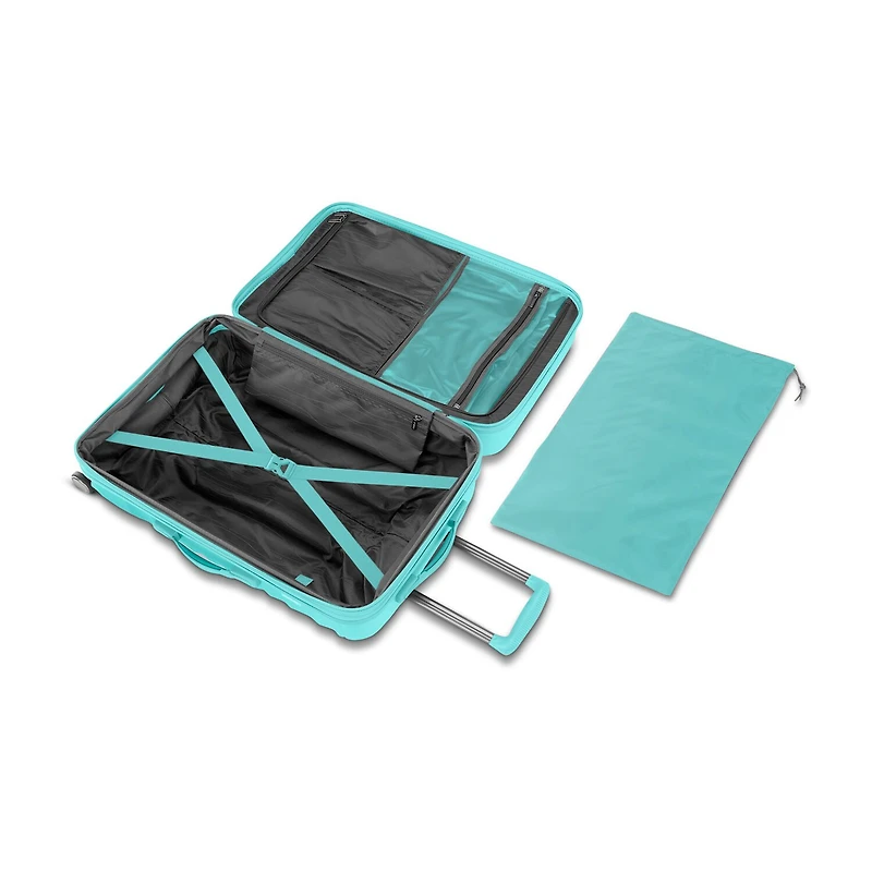 American Tourister Cascade 20 Inch Hardside Expandable Carry-On Spinner Luggage