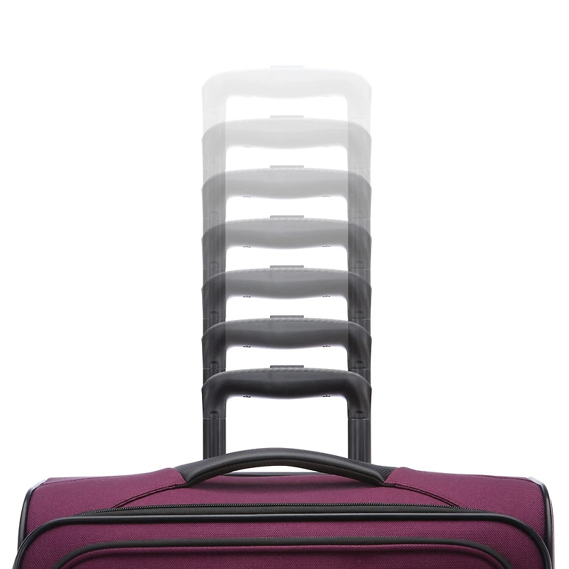 American Tourister 4 Kix 2.0 24 Inch Softside Expandable Checked Spinner Luggage