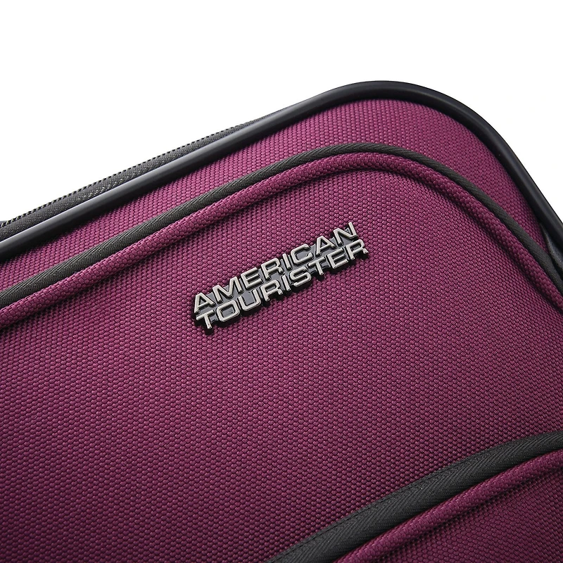 American Tourister 4 Kix 2.0 24 Inch Softside Expandable Checked Spinner Luggage