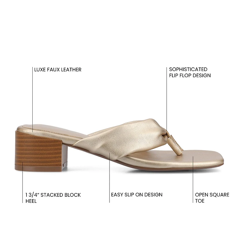 Journee Collection Womens Seelah Heeled Sandals