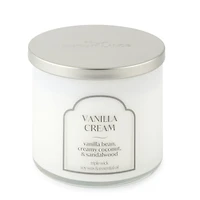 Distant Lands 14oz Vanilla Cream 3-Wick Scented Jar Candle