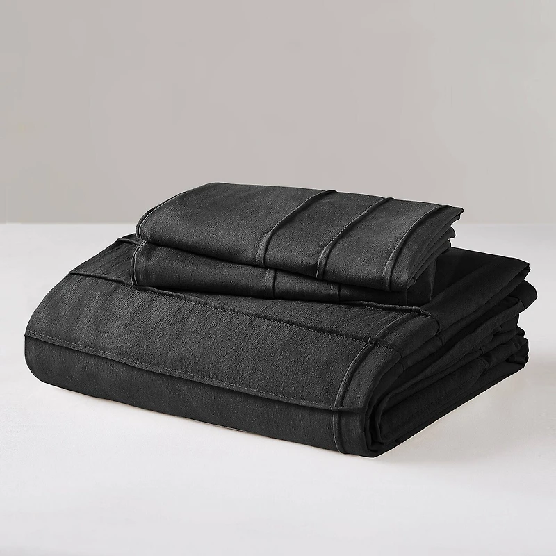 510 Design Porter Soft Wash Pleated Duvet Cover Set