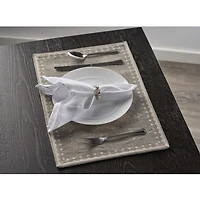 LR Home Sarah Damask 4 Pack Placemat