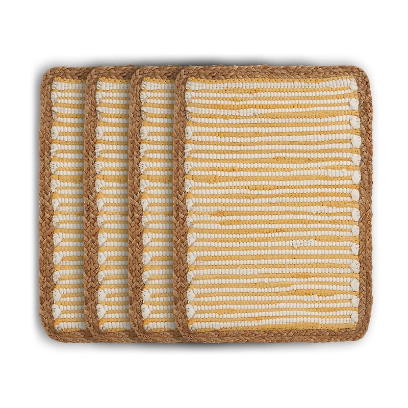 LR Home Anna Bohemian 4 Pack Placemat