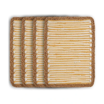 LR Home Anna Bohemian 4 Pack Placemat
