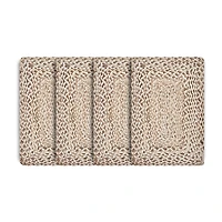 LR Home Chole Striped 4 Pack Placemat