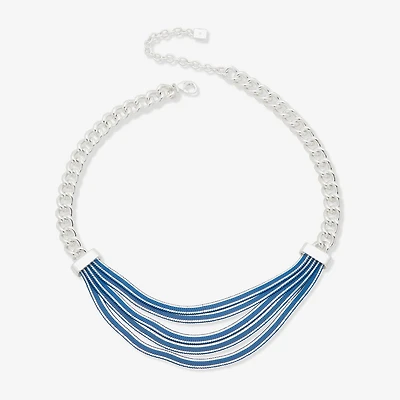 Worthington Womens 16 Inch Collar Necklace