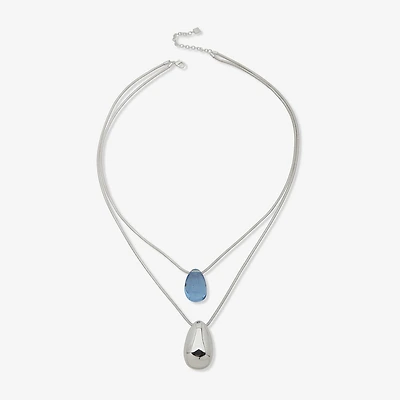 Worthington Womens Inch Pendant Necklace