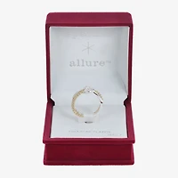 Sparkle Allure Textured Womens 2MM Pure Silver Over Brass Knot Band