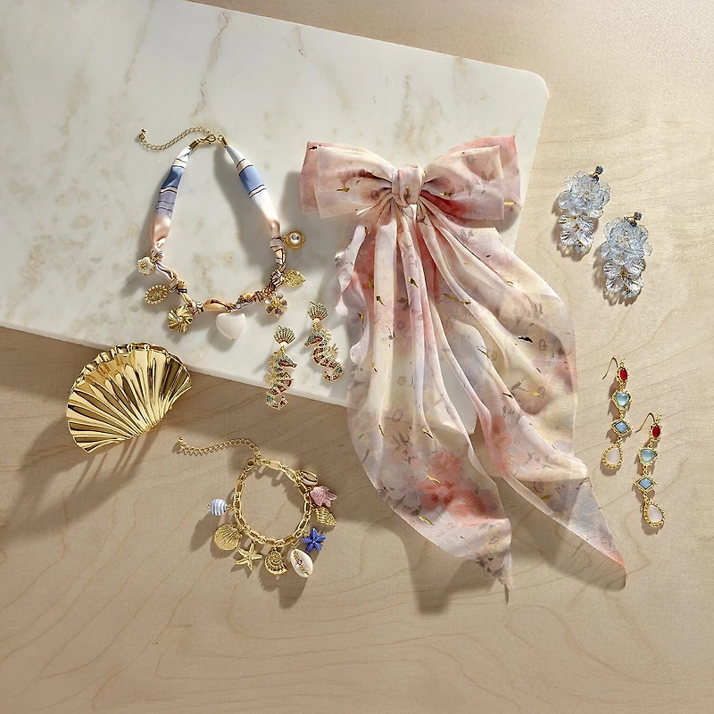 Bijoux Bar Womens Drop Earrings