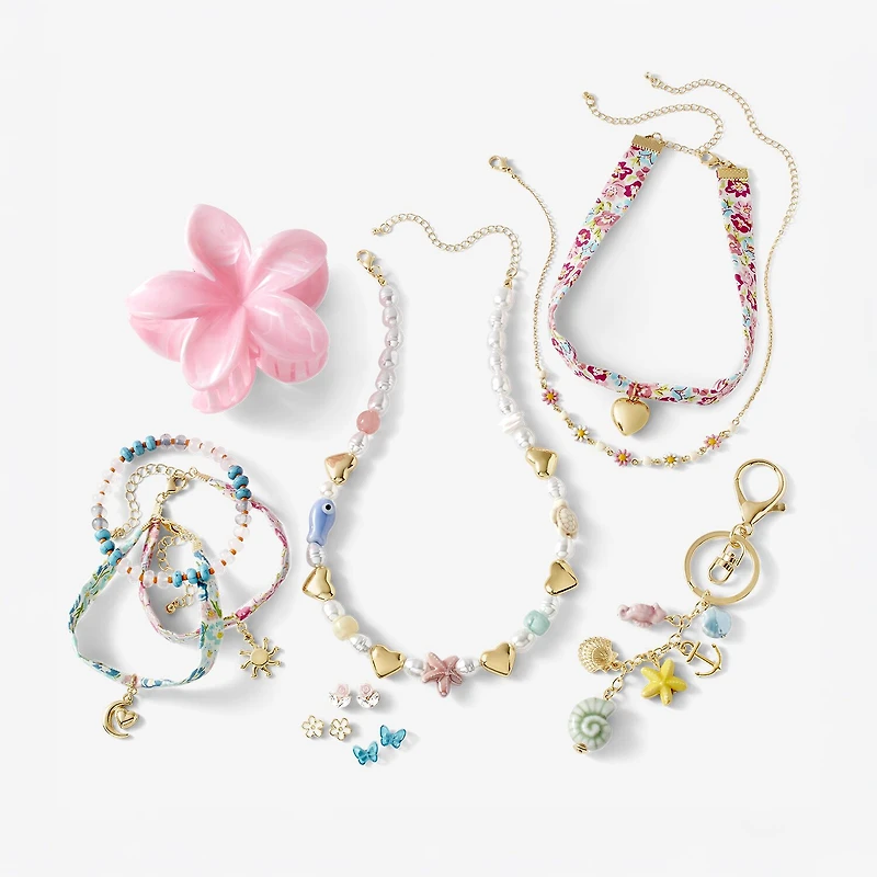 Arizona Womens Butterfly 6 Pair Earring Set