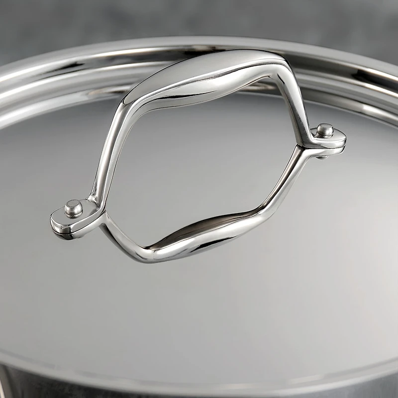 Tramontina Gourmet 8-pc. Tri-Ply Clad 18/10 Stainless Steel Induction-Ready Cookware Set