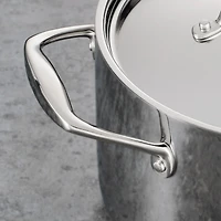 Tramontina Gourmet 8-pc. Tri-Ply Clad 18/10 Stainless Steel Induction-Ready Cookware Set