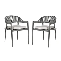 Safavieh Greer Outdoor Collection 2-pc. Adriondack Chair