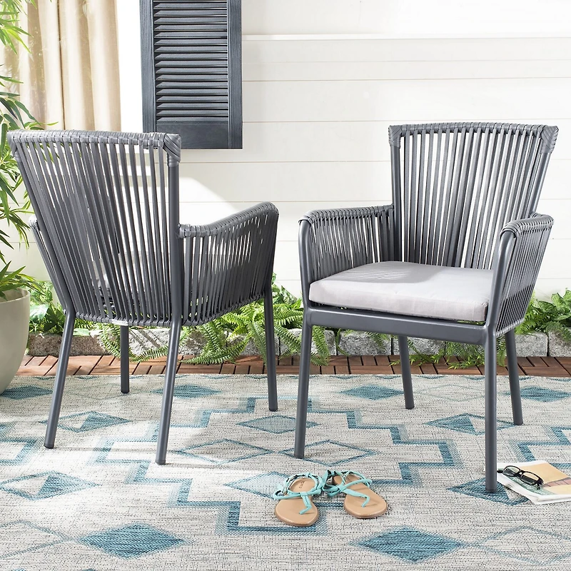 Safavieh Paolo Outdoor Collection 2-pc. Lounge Chair