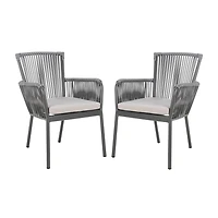 Safavieh Paolo Outdoor Collection 2-pc. Lounge Chair