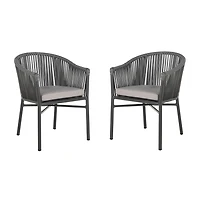Kofi  2-pc. Patio Rope Chairs