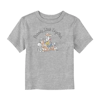 Disney Collection Toddler Unisex Crew Neck Short Sleeve Regular Fit Woody Toy Story Graphic T-Shirt