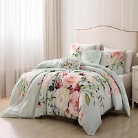 Bebejan Misty Green 5-pc. Midweight Reversible Comforter Set