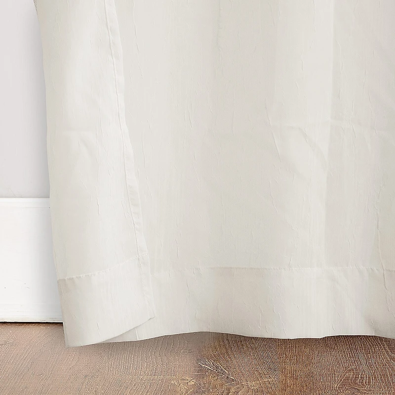 No 918 Erica Grommet Top Sheer Single Curtain Panel