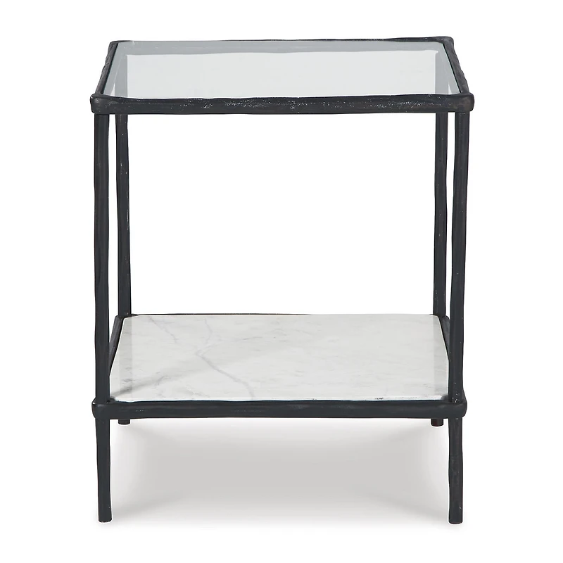 Signature Design By Ashley Ryandale in Antique Black Accent Table