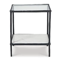 Signature Design By Ashley Ryandale in Antique Black Accent Table