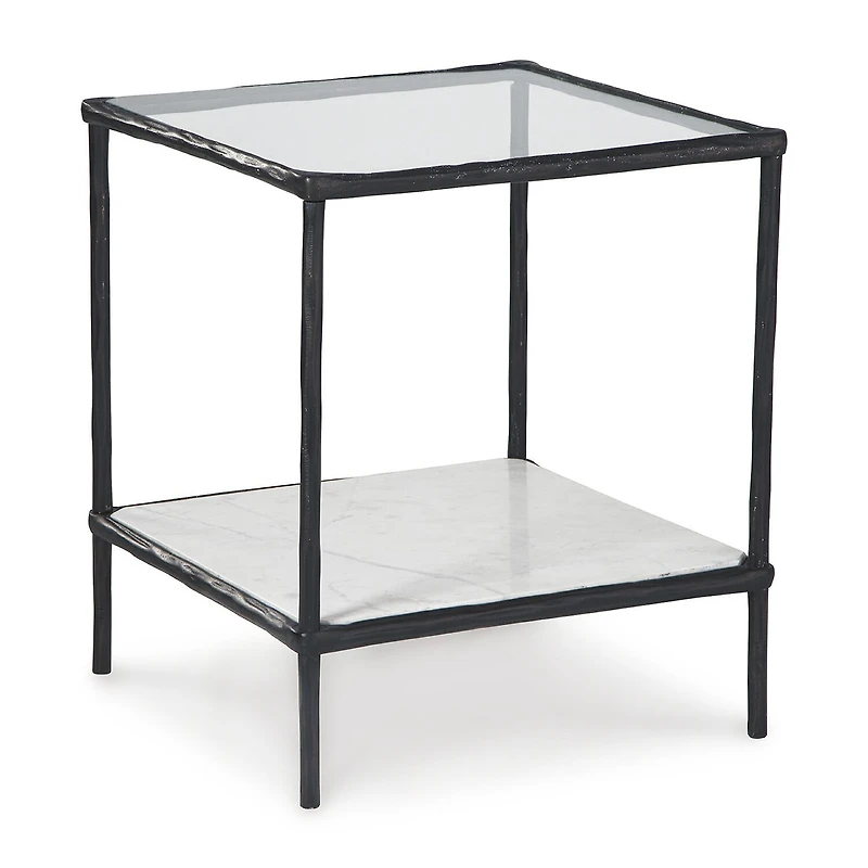 Signature Design By Ashley Ryandale in Antique Black Accent Table
