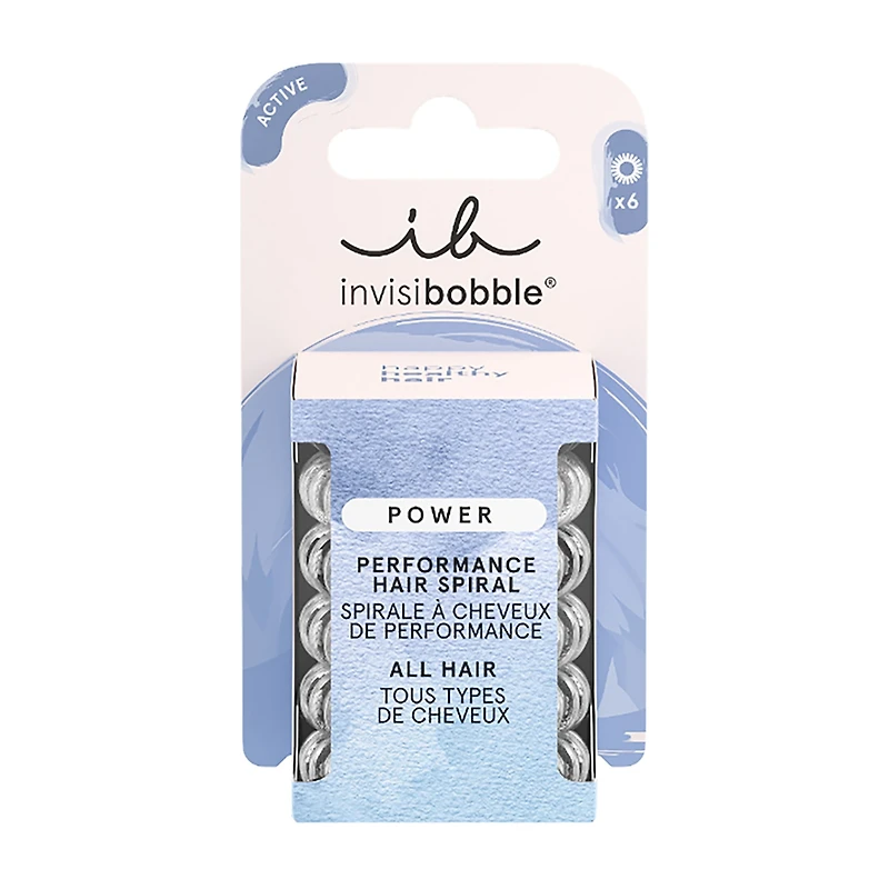 Invisibobble Power Crystal Clear 6-pc. Hair Goods Set