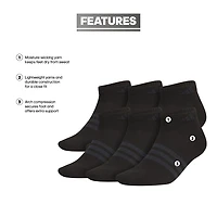 adidas Superlite Mens Multi-Pack 6 Pair Low Cut Socks