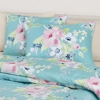 Queen Street Edessa Floral Midweight Comforter Set