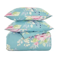 Queen Street Edessa Floral Midweight Comforter Set