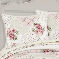 Royal Court Bungalow 4-pc. Floral Midweight Reversible Comforter Set