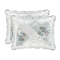 Royal Court Bungalow Spa Floral Quilt Set