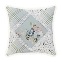 Royal Court Bungalow Spa Square Throw Pillow