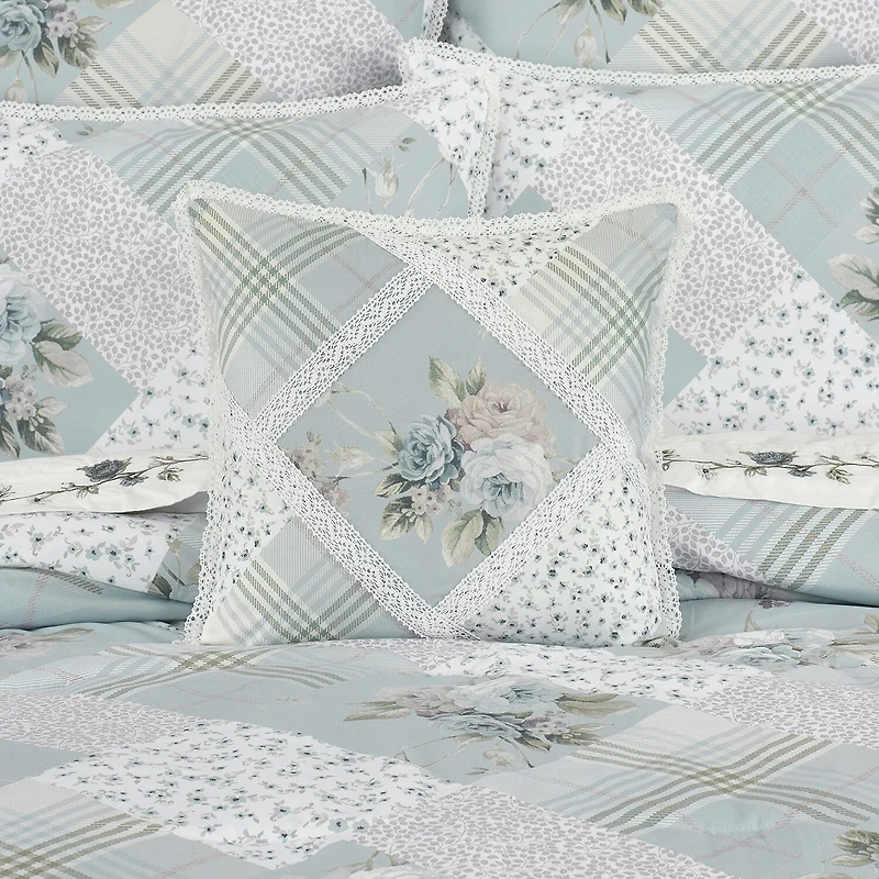 Royal Court Bungalow Spa Square Throw Pillow