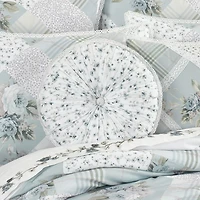 Royal Court Bungalow Spa Round Throw Pillow