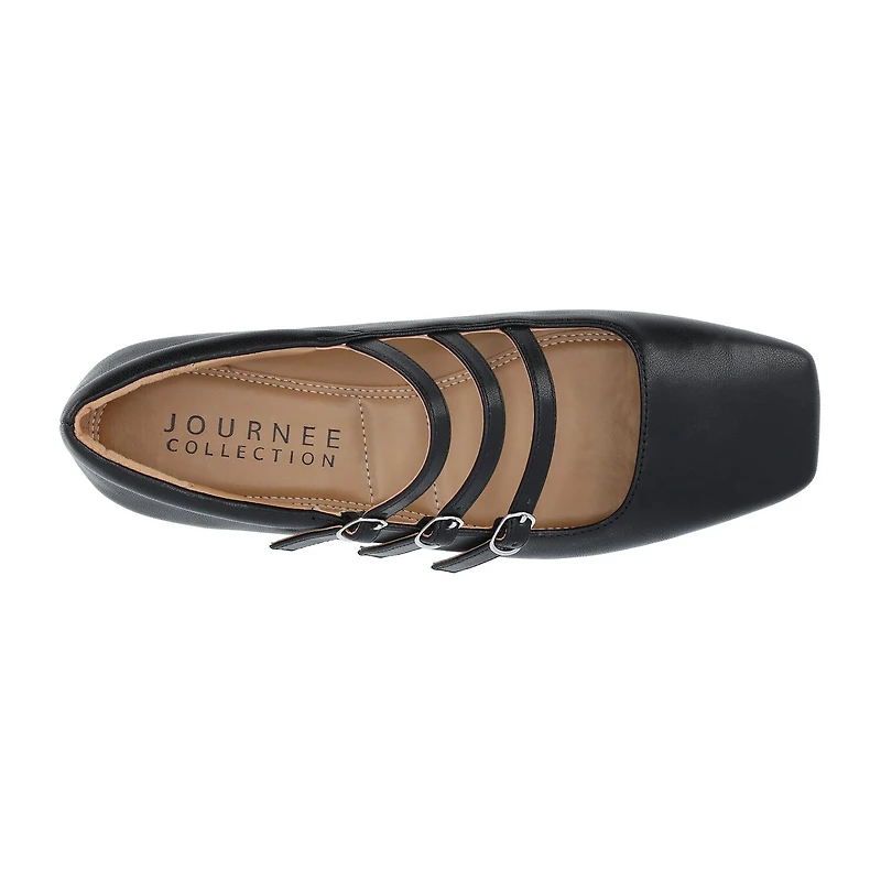 Journee Collection Darlin Womens Square Closed Toe Mary Jane Shoes