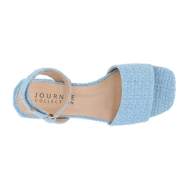 Journee Collection Womens Adleey Flat Sandals