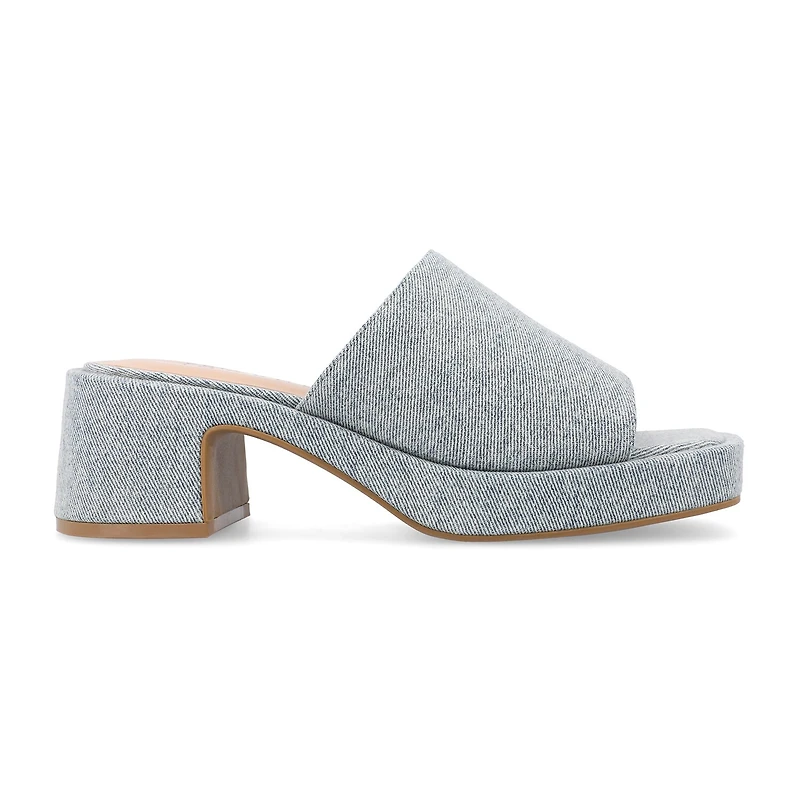 Journee Collection Womens Bessa Heeled Sandals